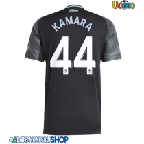Maglie da calcio Aston Villa Boubacar Kamara #44 Seconda Maglia 2025-26 Manica Corta